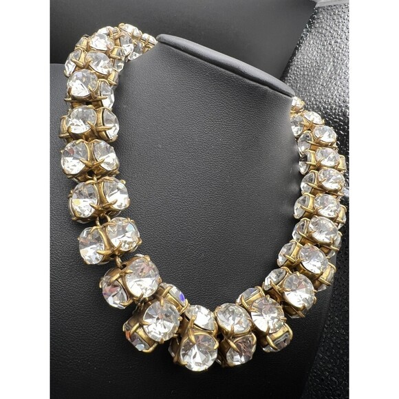 J. Crew Chunky Rhinestone Necklace - Picture 9 of 9